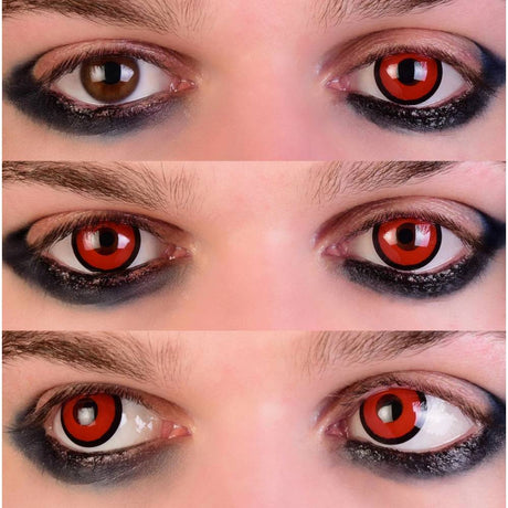 Blood Eyes Red Contact LENSES -Red