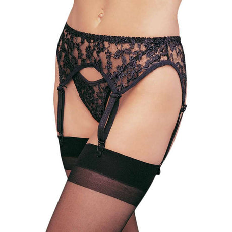 Lace Garter Belt & Thong