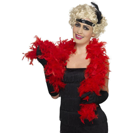 BOA avec plumes 50g 150cm