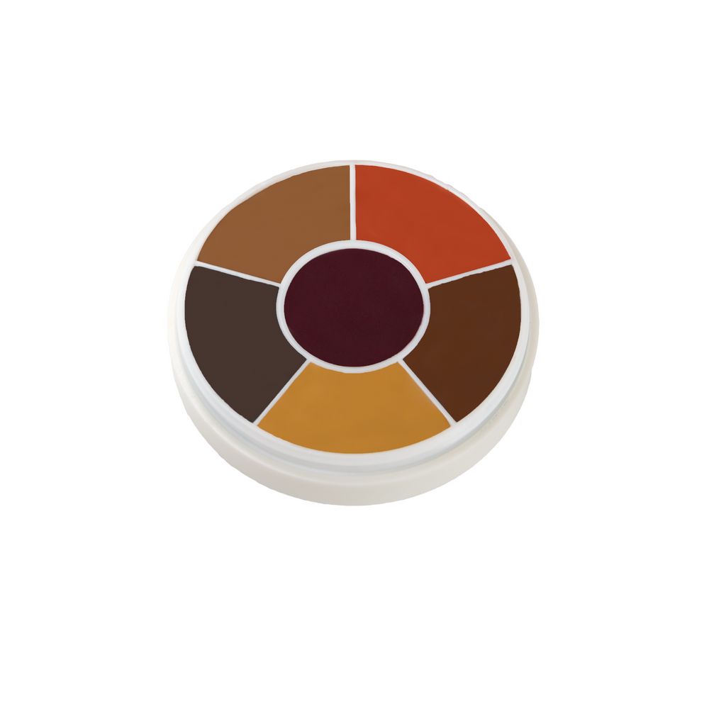 Ben Nye Creme Contour Wheel CBW7-Contour Wheel Dark Brown