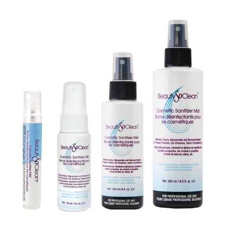 Cosmetic sanitizer mist spray