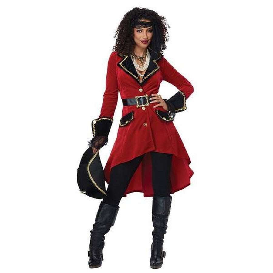 High Seas Heroine Pirate Costume Adult