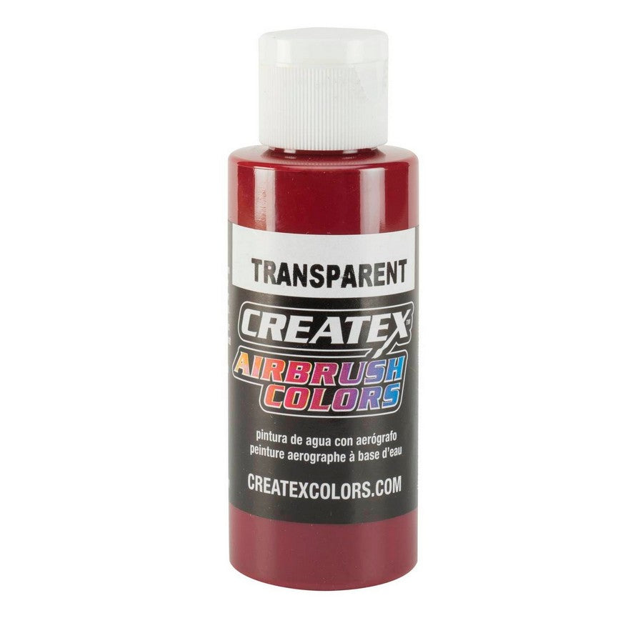 Createx AB Transparent Acrylic Paint 5124-02-Deep-Red-2oz