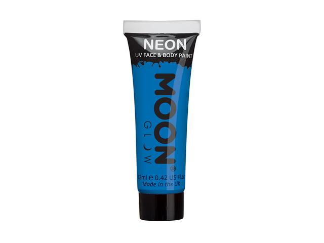 Moon Neon Uv Face & Body Paint 12ml M5052-intense_blue_-_neon_uv_face_&_body_paint_12ml