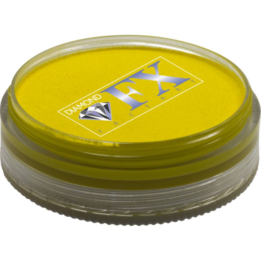 Diamond FX Essential Cakes face & body paint lemon yellow