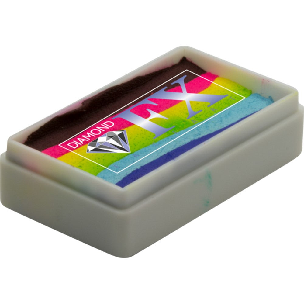 DIAMOND FX One stroke cake split cakes Bright-Rainbow-Splitcake-Bodypaint