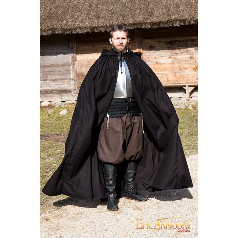 RFB Arthur Cape 32020146-rfb-black-arthur-larp-cape