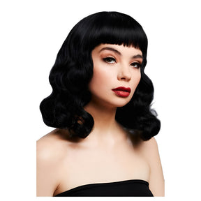 Bettie short Wig with Fringe 72141_bettie_Wig_Black