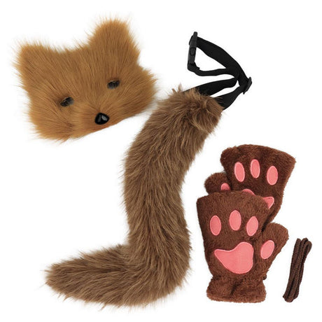 cat-wolf-fox-false-fur-set-tail-mask-paw-gloves