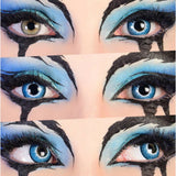 Chucky Contact LENSES -blue/white/black