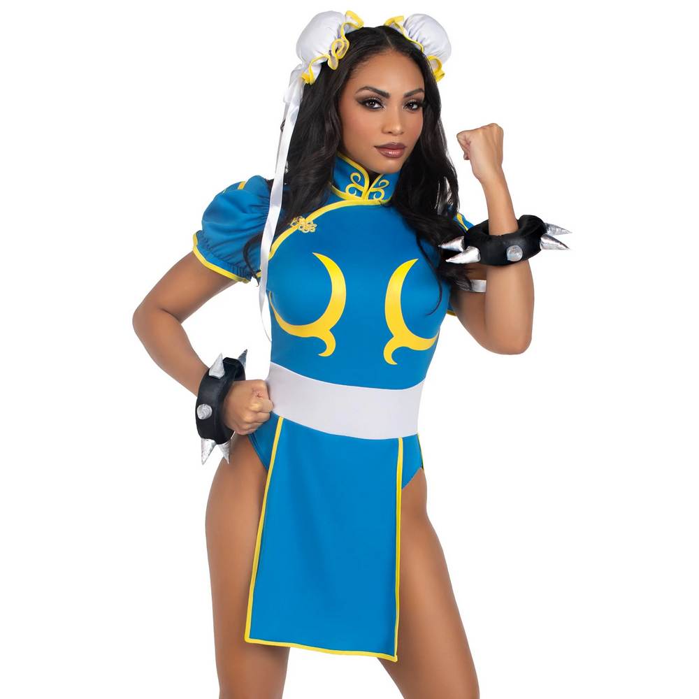 Chun-Li adult Costume - Official Capcom Street Fighter disguise