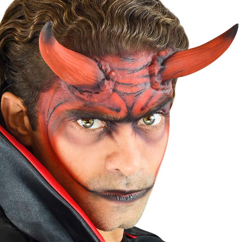 CS Woochie Large Devil HORNS latex Prosthetics