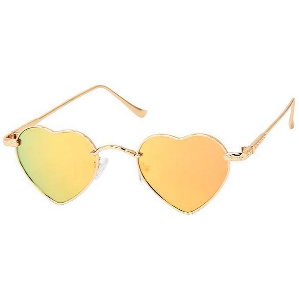 Heart shaped Sunglasses metal frames - Assorted