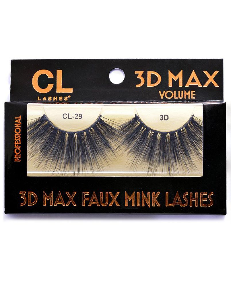 3D Faux Mink Eye Lashes - Faux-Cils Volume Glamour