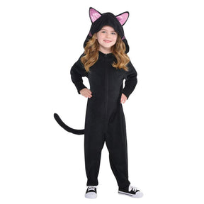 Zipster Black Cat Jumpsuit child
