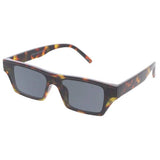 Unisex Medium Rectangular Shield Frame Sunglasses- Assorted
