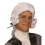 Colonial gentleman WIG - white