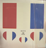 Tatouage Drapeau - Autocollant de tatouage temporaire pour le visage