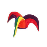 Chapeau de bouffon multicolore