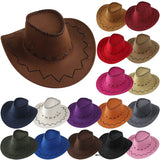 Cowboy Hat with Cross-Stitch Detail