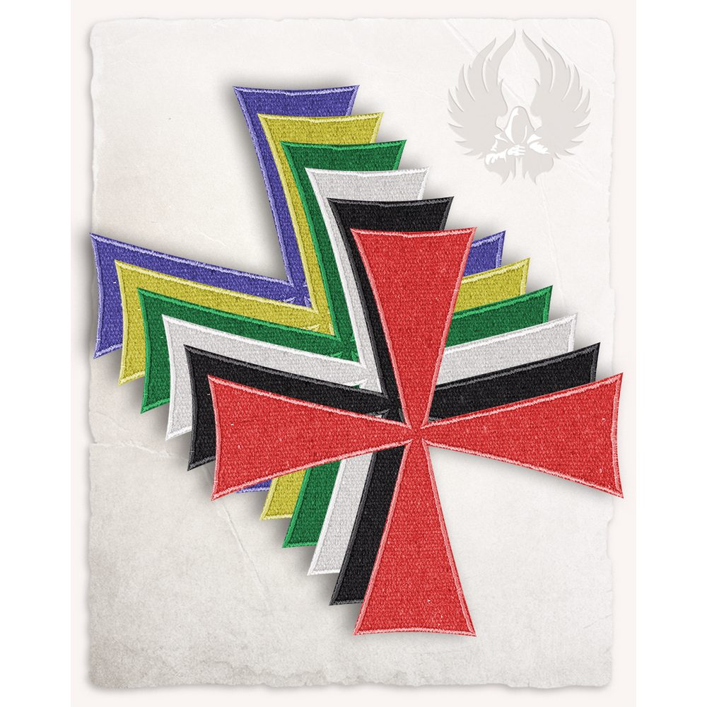 Mytholon Templars cross no. 2 patch