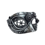Steampunk half face mask M33231S-2