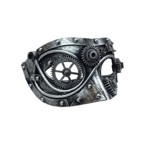 Steampunk half face mask M33231S-2