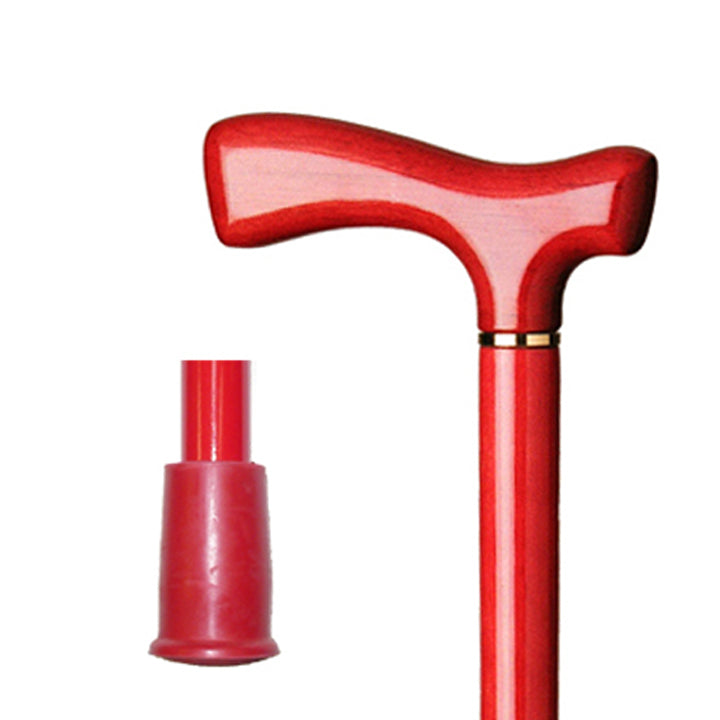 Fritz Wood Stick Cane 30201R_red