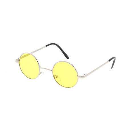 Metal Sunglasses Lennon Frame with Color Lens