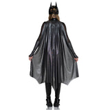 Costume de justicière super-héros sombre adulte