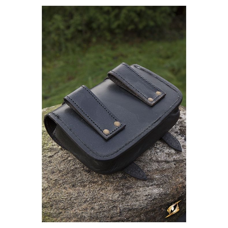 Leather Warrior Bag - Large large-black-leather-warrior-bag