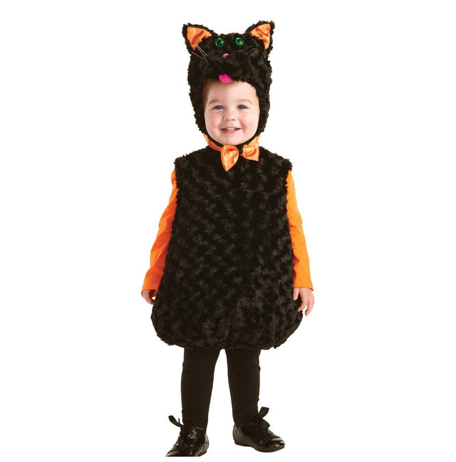 Black Cat Belly Toddler costume 25969