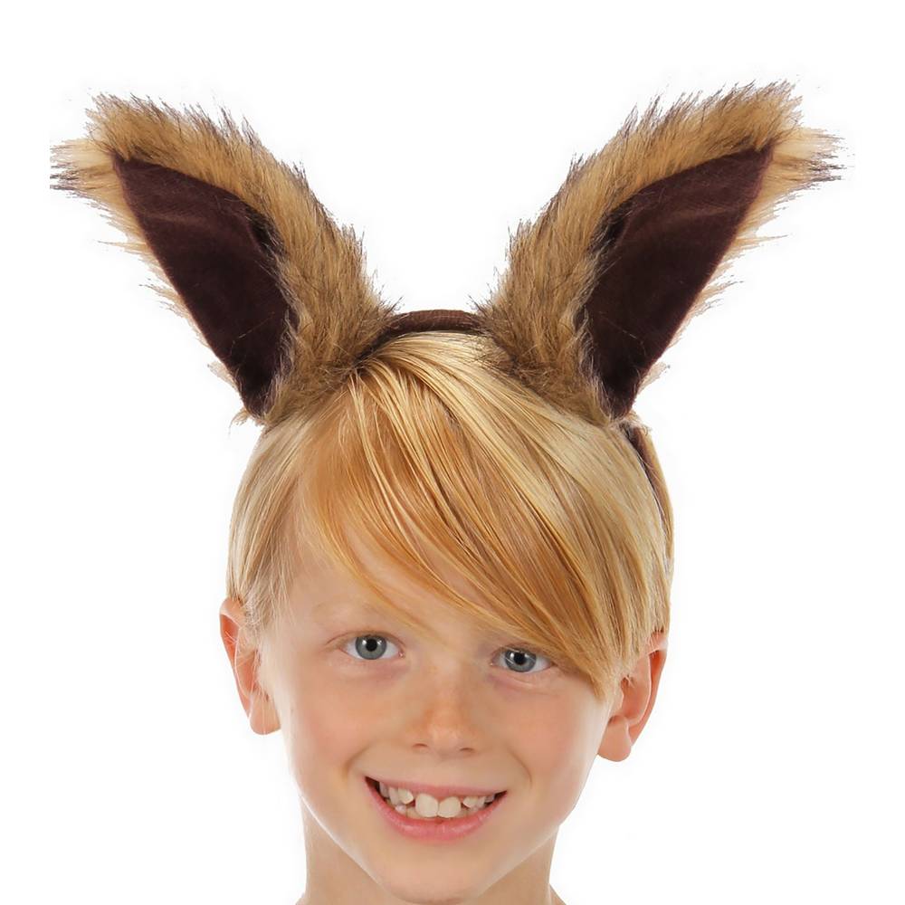 Deluxe Oversized SquirrelEars headband on children model