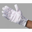 deluxe white gloves with snap