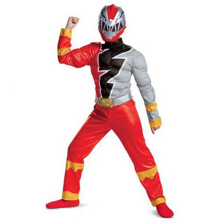 Power Rangers - Red Ranger Dino Fury kids costume 115869_Red_Power_rangers