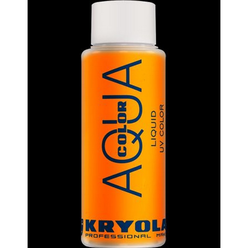 KRYOLAN Aquacolor Liquid, UV-Dayglow 30ml 05101-01_orange
