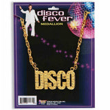 Disco Medallion NECKLACE - Gold