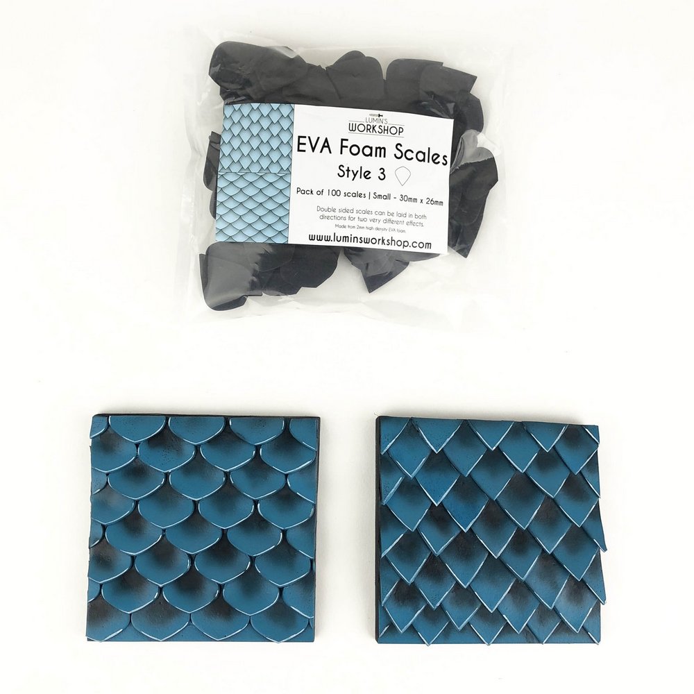 Lumin's Workshop Foam Scales - Style 3