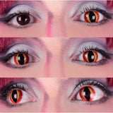 DRAGON Contact LENSES -Red/Yellow