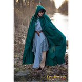 RFB Arthur Cape 32020346-dark-green-arthur-larp-cape