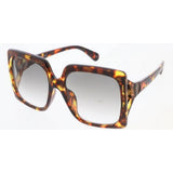 Plastic Oversized Square Frame w/ Temple Vent- Assorted