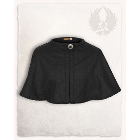 Mytholon Bron pelerine Wool Cloak 984207-100874SL-Bron-Pelerine-Wolle-schwarz