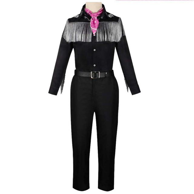Fringe Cowboy adult costume - black