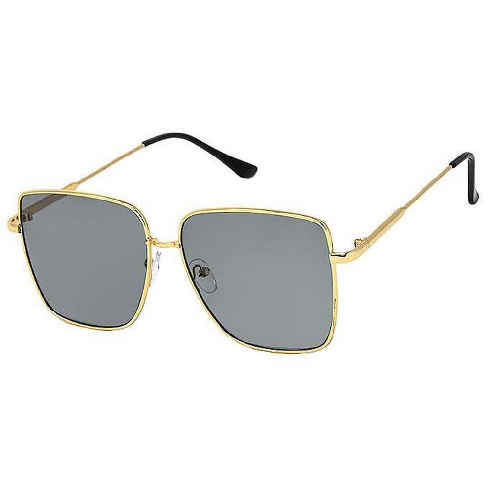 Fashion Square Metal Sunglasses - Assorted