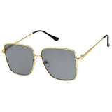 Fashion Square Metal Sunglasses - Assorted