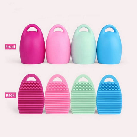 Egg shape Silicone Makeup Brush Cleaner eggbrushcleaner