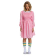 Eleven Pink Dress Stranger Things adult costume