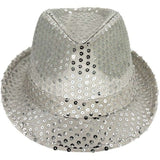 Sequin Trilby Fedora Hat 9005_front