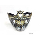 Steampunk Half Face Mask with Teeth