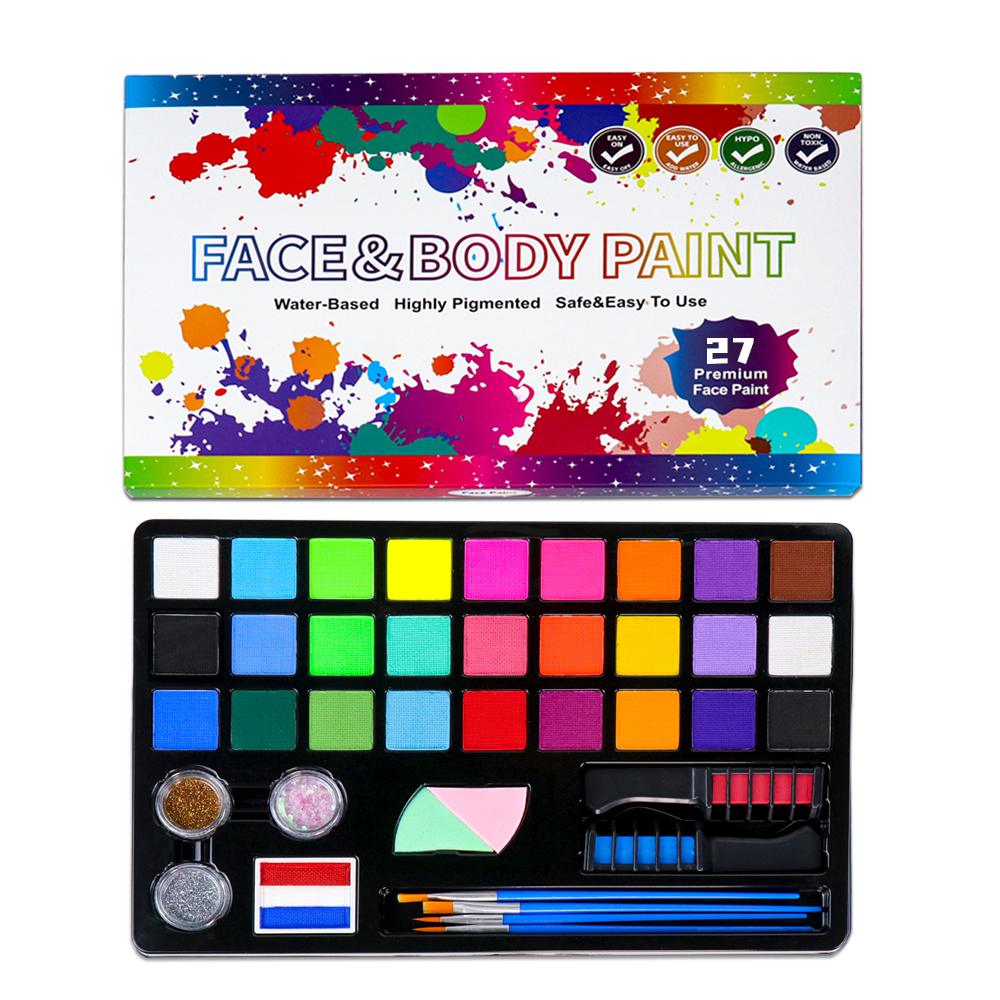 face-and-body-paint-water-base-palette-27, Hallowee, Festival and Kid's Parties